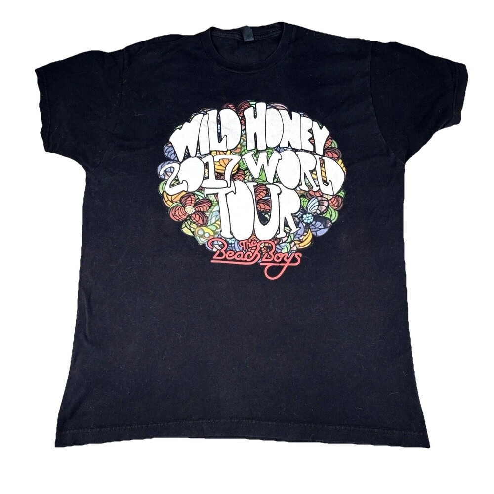 The Beach Boys Wild Honey 2017 World Tour Black Shirt - Size L